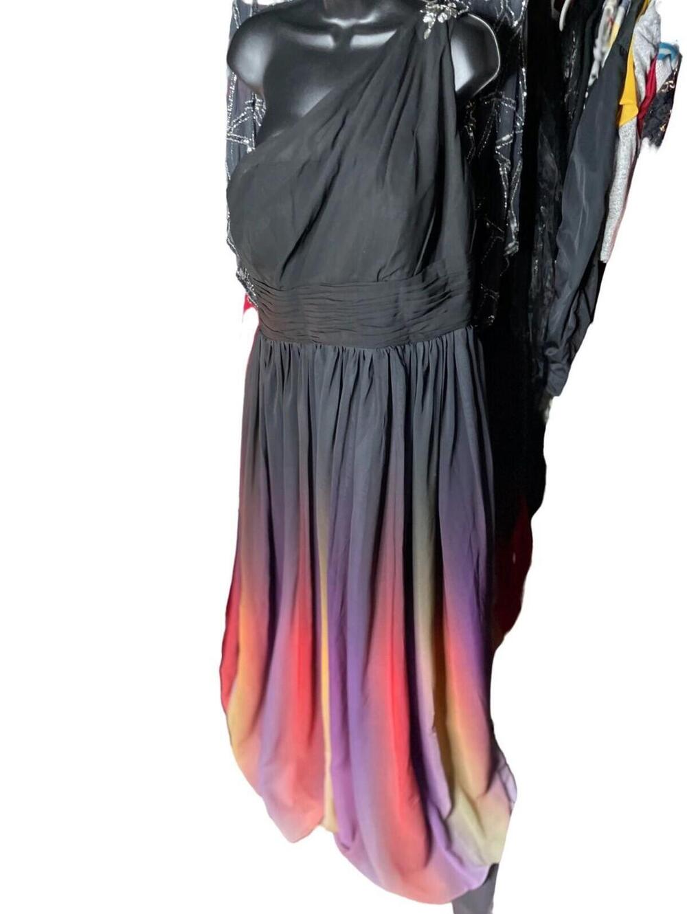 Esvor Womens One Shoulder Full Length Chiffon Formal Dress